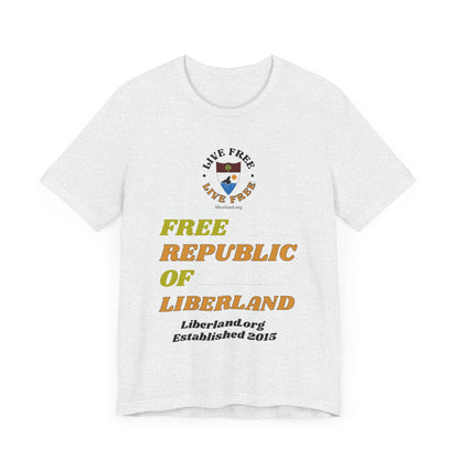 Liberland Crest! Unisex Jersey Short Sleeve Tee