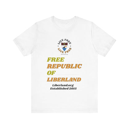 Liberland Crest! Unisex Jersey Short Sleeve Tee