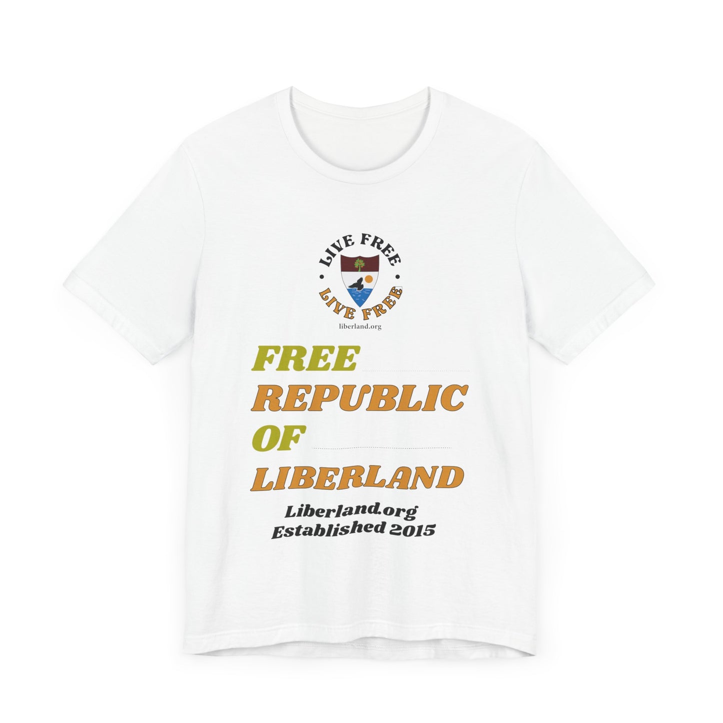 Liberland Crest! Unisex Jersey Short Sleeve Tee