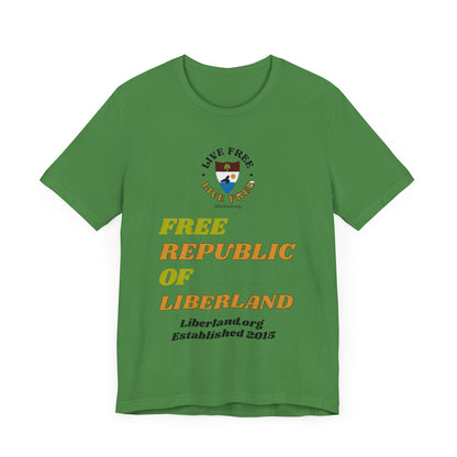 Liberland Crest! Unisex Jersey Short Sleeve Tee